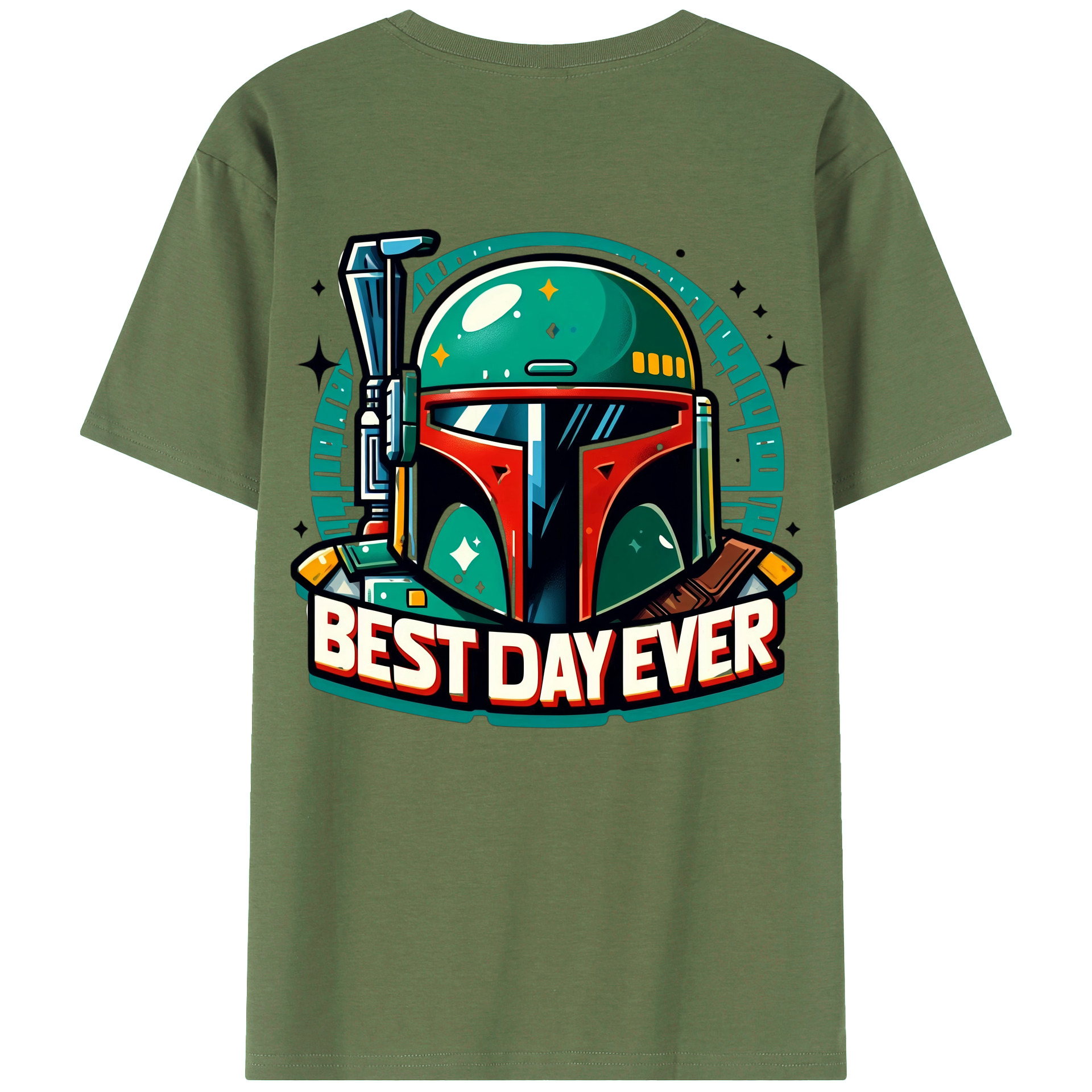 （画像用） スター・ウォーズ Star Wars 綿100％ メンズ半袖Tシャツ（バックプリント） 通気性